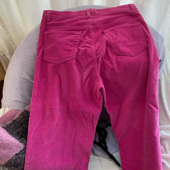 Vintage Jones New York pink cord pants. - Picture 2 of 4